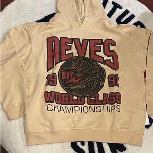 Reeves “By Kiy” Bundle Flame embroidered Sweats & Basketball Embroidered Hoodie
